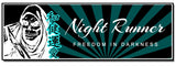 Night Runner Japanese Grim Reaper JDM Auto Car Racing Drifting Sticker Decal 8" - OwnTheAvenue