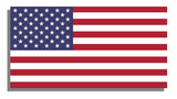 4" American Flag USA Regular Original America Vinyl Sticker Decal - 4" Inches Long