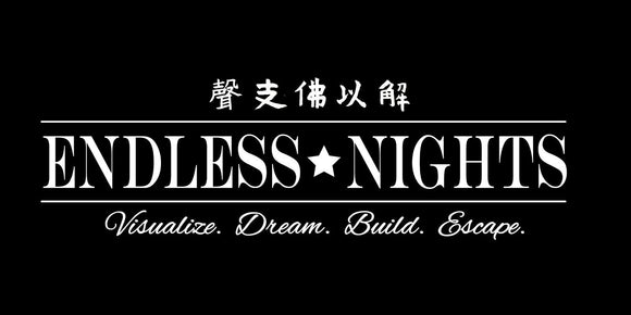 Endless Nights Sticker Decal - JDM - Choose Size & Color