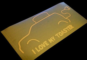 I love my toaster Sticker Decal 8" JDM funny 2nd Gen Low Drift (toaster2) scion xb cube - OwnTheAvenue