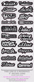 JDM Mega Sticker Pack Low Tuner Racing Vinyl Decals 20 Stickers Choose Color FCO - OwnTheAvenue