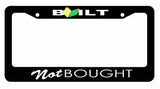 JDM Built, Not Bought  Wakaba Race Drift Low Turbo Black License Plate Frame F44 - OwnTheAvenue
