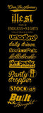 11 JDM Racing Drifting Drag Vinyl Sticker Decal Pack Lot - Model: 92934B - OwnTheAvenue