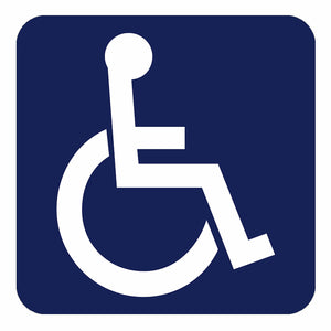Handicap Logo Parking Signs Table Sticker Decal Symbol Buy 2 Get 1 Free - OwnTheAvenue