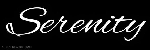 Serenity JDM Drifting Drift Racing Car Truck Window Bumper Vinyl Decal Sticker - OwnTheAvenue