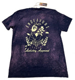 Tattoo Art Needle Down Bald Eagle - Mineral Acid Wash Adult T Shirt - Small-3XL - OwnTheAvenue