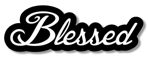 Blessed JDM Drift Race Vinyl Decal Sticker 5