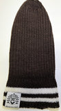 Double Striped Old School Style Slouch Beanie - One Size - OwnTheAvenue
