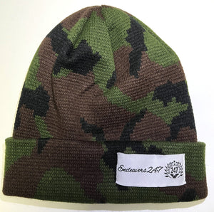 Standard Issue Camo Beanie - One Size - OwnTheAvenue