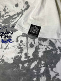 OwnTheAvenue x Endeavors247 Vintage Paint Splatter Black & White Adult T Shirt