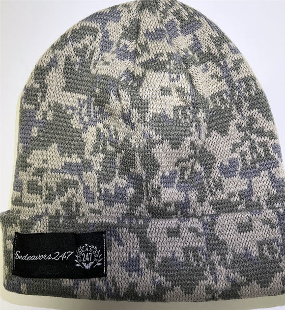 Digital Camo Beanie - One Size