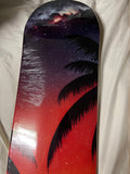 Endeavors247 Sunset Beach Galaxy Skateboard Deck