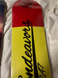 Endeavors247 Rasta Peace Logo Skateboard Deck