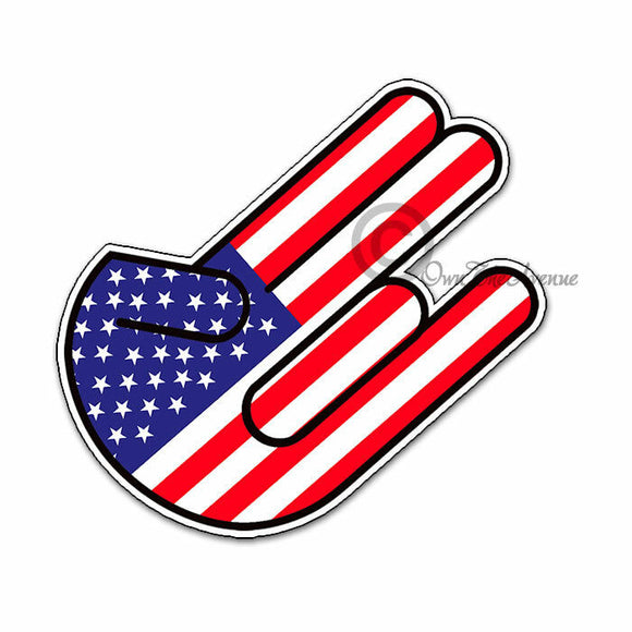 Shocker USA American JDM Vinyl Decal Sticker Low Stance Dope 4