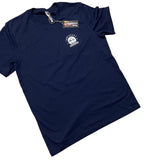 Surfing Skeleton Navy Blue Adult T Shirt S-3XL