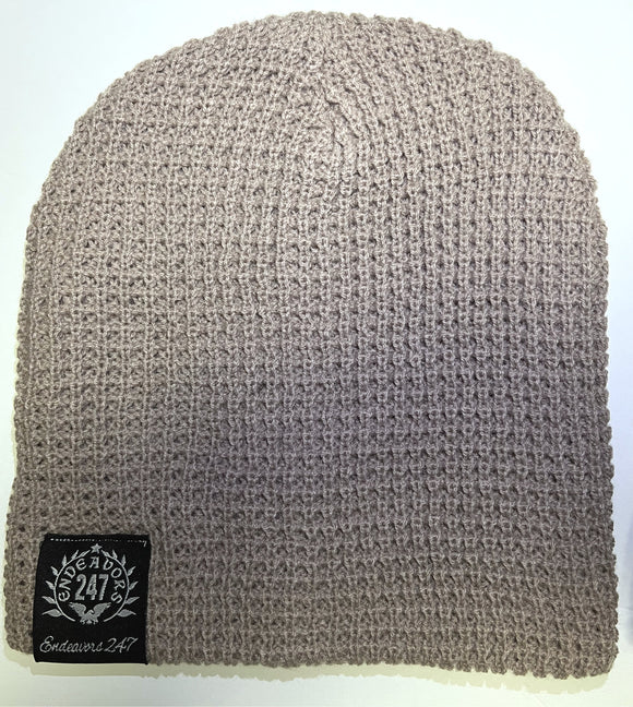 Waffle Knit Beanie One Size - Choose Color - OwnTheAvenue